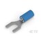 Te Connectivity Fork Terminal, M5 Stud Size, 2.62 mmÂ², 600 V, PVC, Vinyl Insulated, Blue 160171 - alternate 1